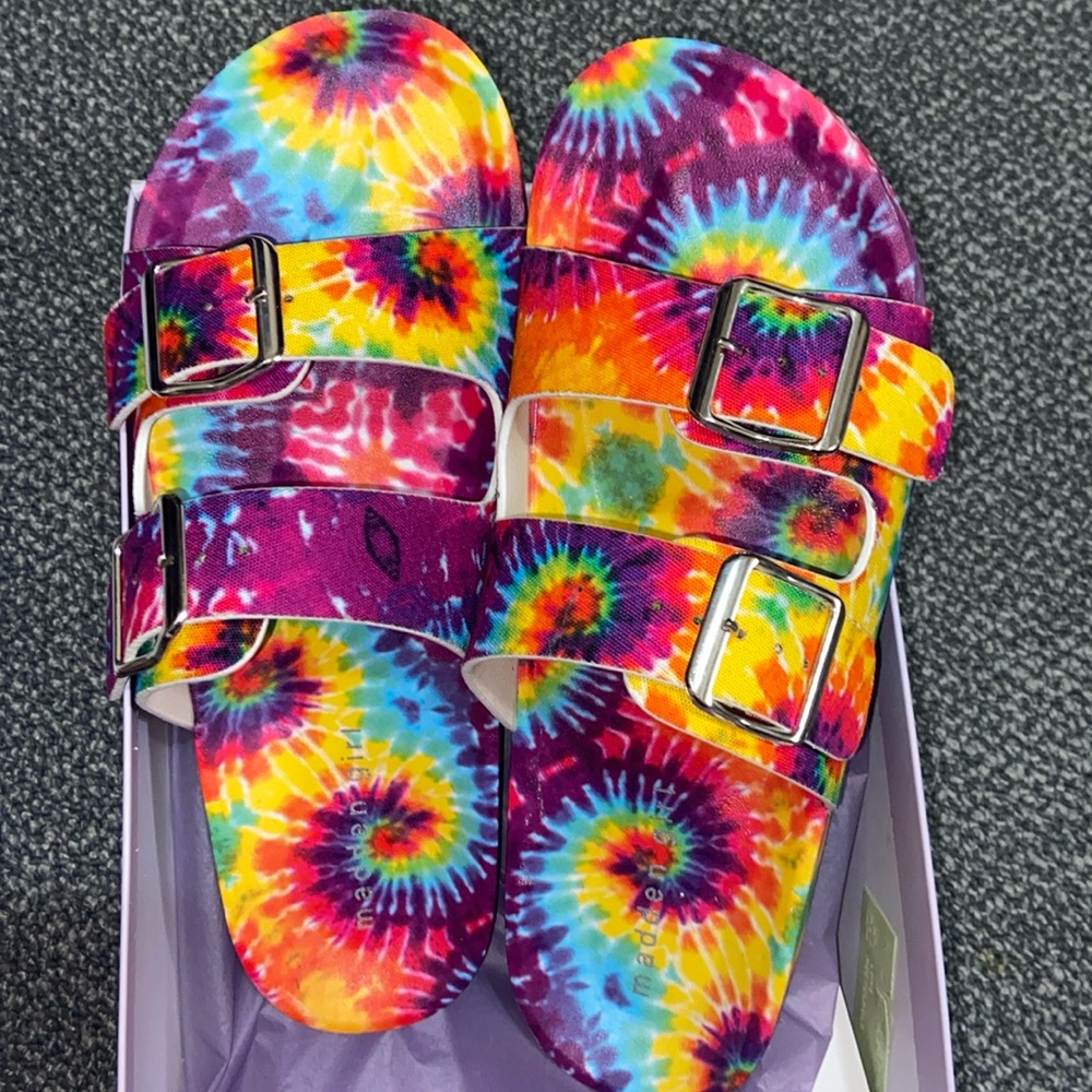 Tie Dye Sandals